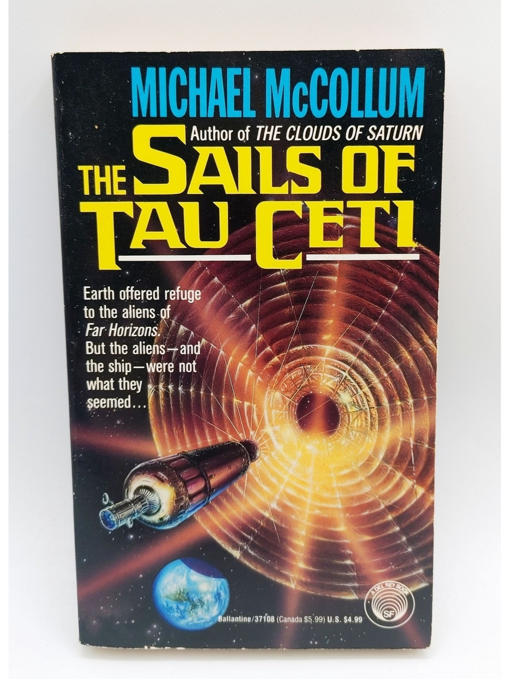The Sails Of Tau Ceti Michael McCollum 1992 First Ed Del Rey Paperback Book